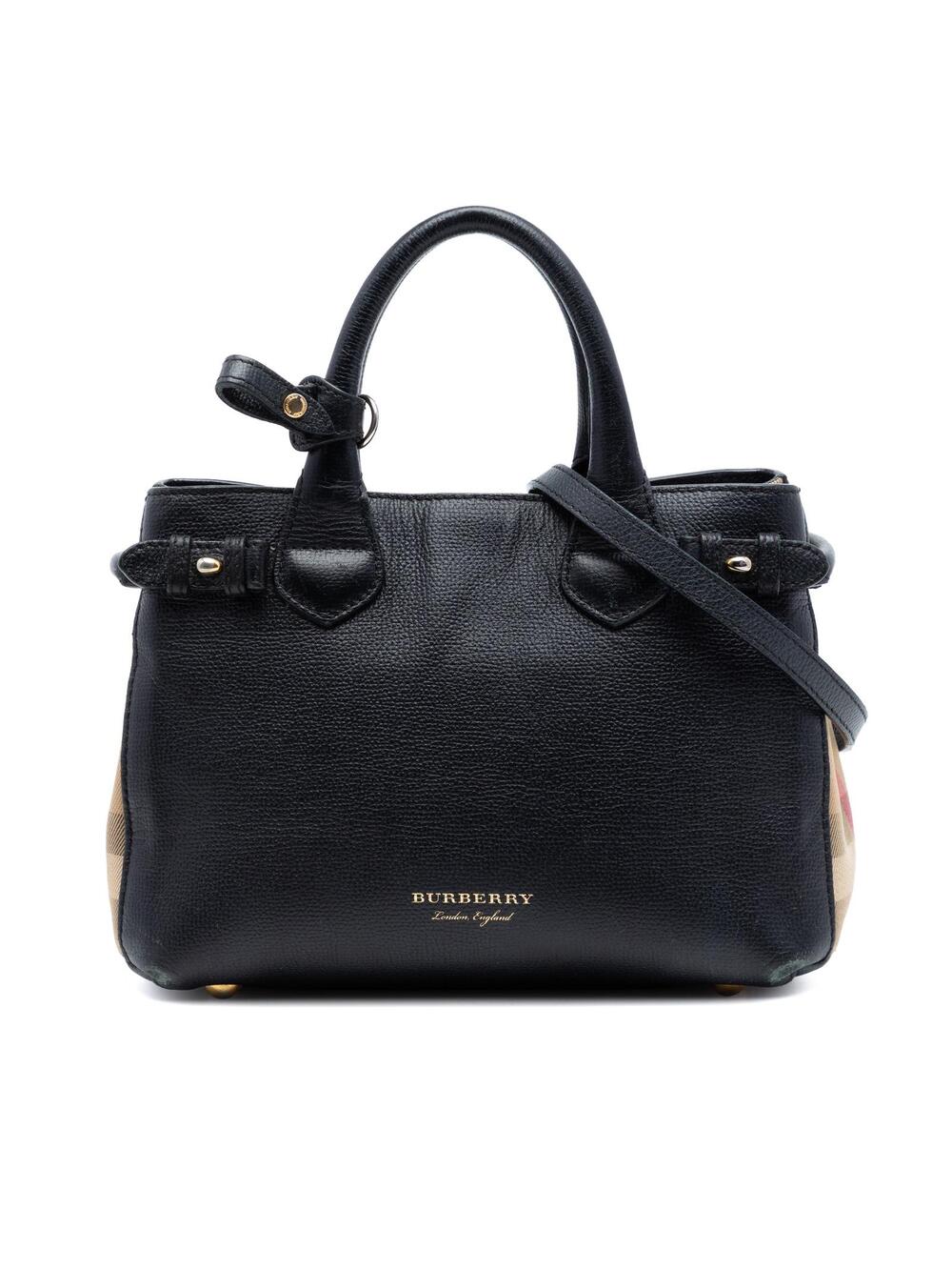 Burberry Small Derby Calfskin And House #293831B73B
